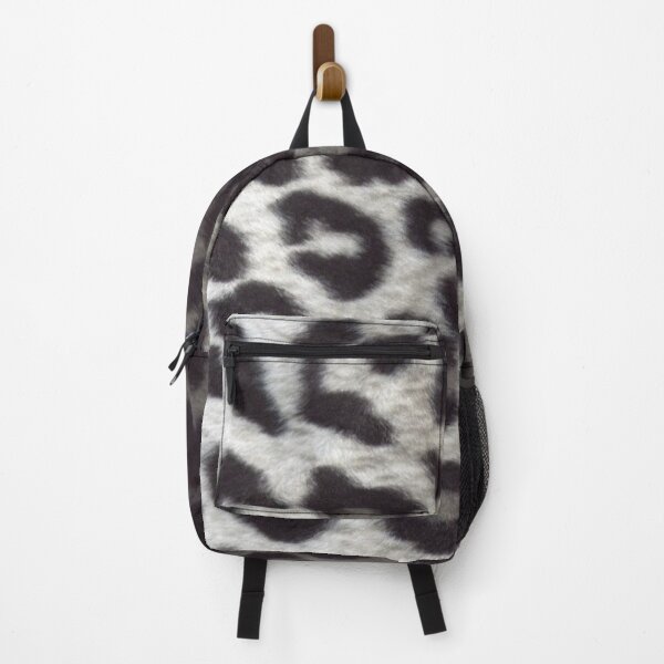 Item preview, Snow Leopard spotted fur Animal Africa Pattern Black White designed and sold by funnytshirtemp.