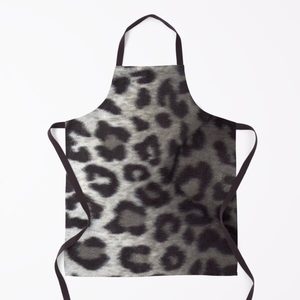Item preview, Snow Leopard spotted fur Animal Africa Pattern Black White designed and sold by funnytshirtemp.