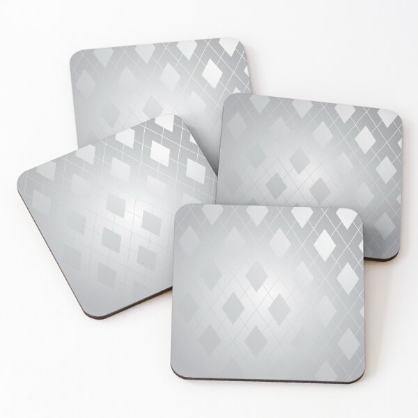 Item preview, Gray rhombus pattern designed and sold by 4Seasons.