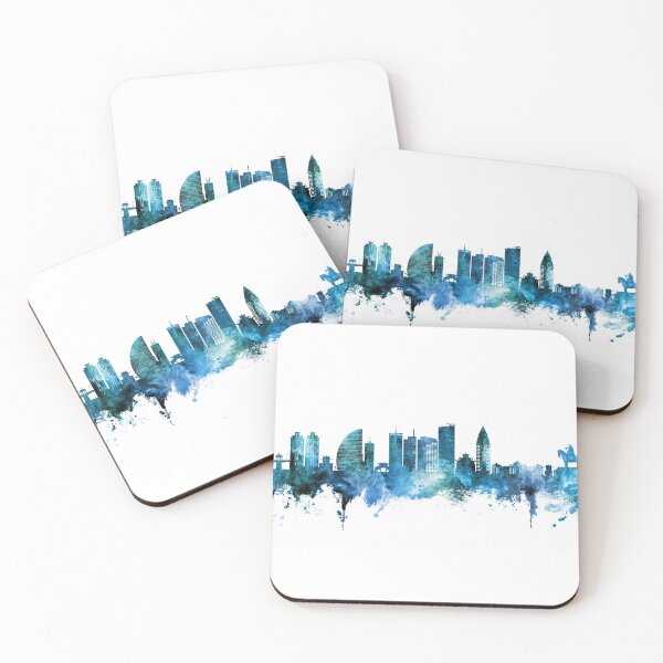 Item preview, Ulaanbaatar Mongolia Skyline designed and sold by ArtPrints.