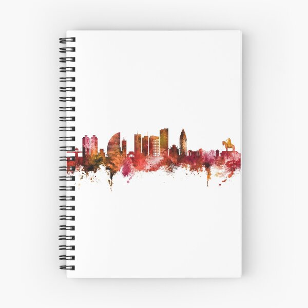 Item preview, Ulaanbaatar Mongolia Skyline designed and sold by ArtPrints.