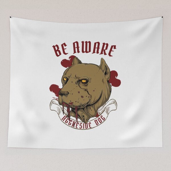 Item preview, Aggressive dog designed and sold by Govinda Vishwakarma.