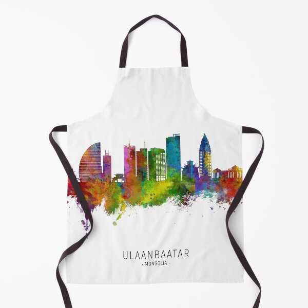 Item preview, Ulaanbaatar Mongolia Skyline designed and sold by ArtPrints.