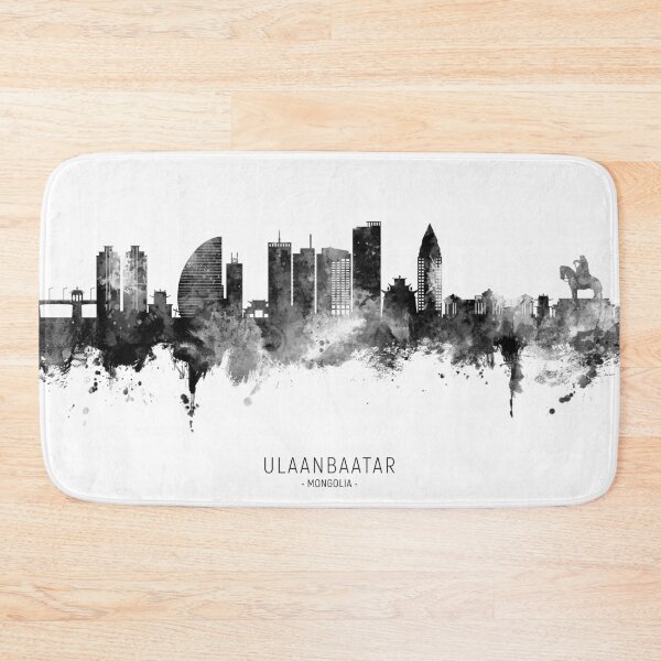 Item preview, Ulaanbaatar Mongolia Skyline designed and sold by ArtPrints.