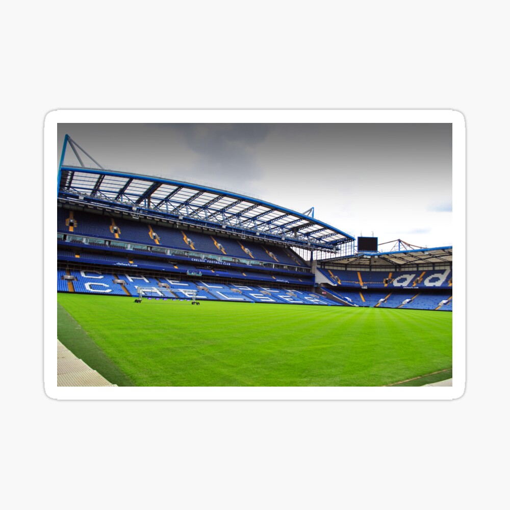 Calamity tempo erhvervsdrivende Chelsea Stamford Bridge West Stand" Canvas Print for Sale by  AndyEvansPhotos | Redbubble