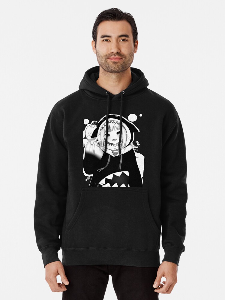 Gawr Gura Manga(Hololive EN Vtuber) Pullover Hoodie