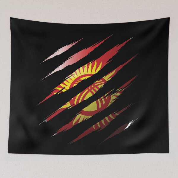 Item preview, Kyrgyzstan My Country Claw Nail designed and sold by HelloFromAja.