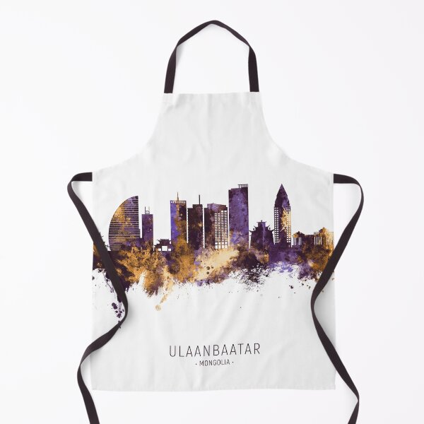 Item preview, Ulaanbaatar Mongolia Skyline designed and sold by ArtPrints.