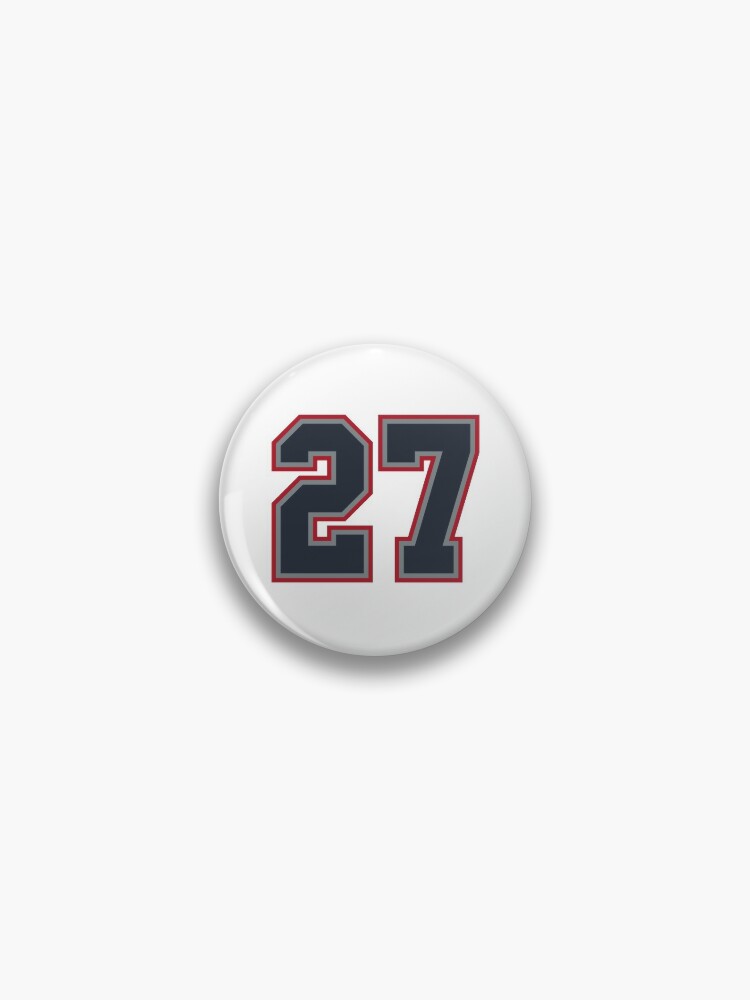 27 Sports Number Twenty-Seven Sticker for Sale by HelloFromAja