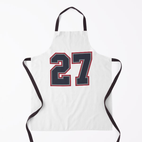 Item preview, 27 Navy Grey Red Sports Number Twenty-Seven designed and sold by HelloFromAja.