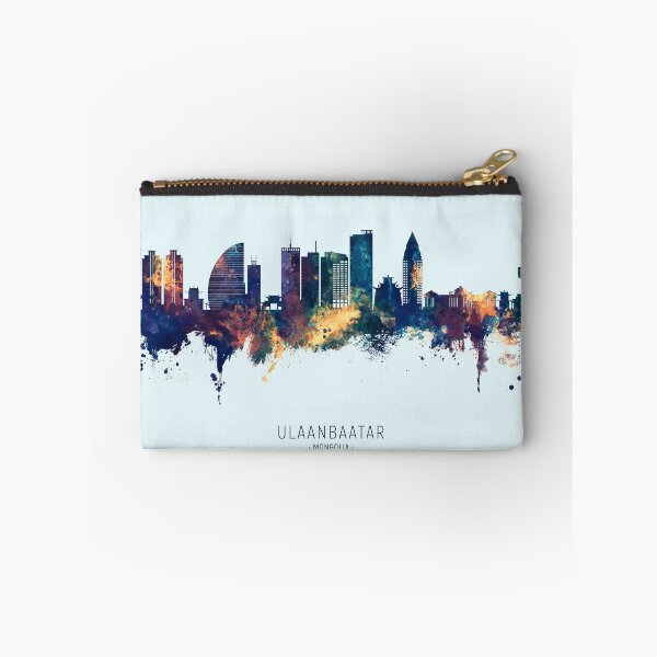 Item preview, Ulaanbaatar Mongolia Skyline designed and sold by ArtPrints.