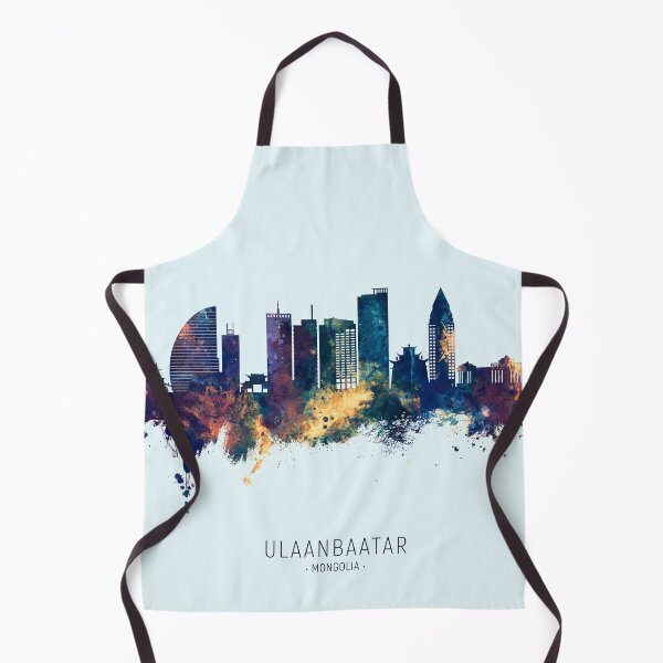 Item preview, Ulaanbaatar Mongolia Skyline designed and sold by ArtPrints.