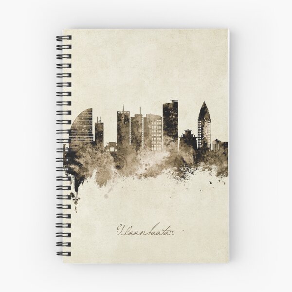Item preview, Ulaanbaatar Mongolia Skyline designed and sold by ArtPrints.