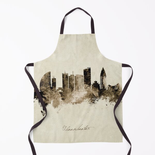 Item preview, Ulaanbaatar Mongolia Skyline designed and sold by ArtPrints.