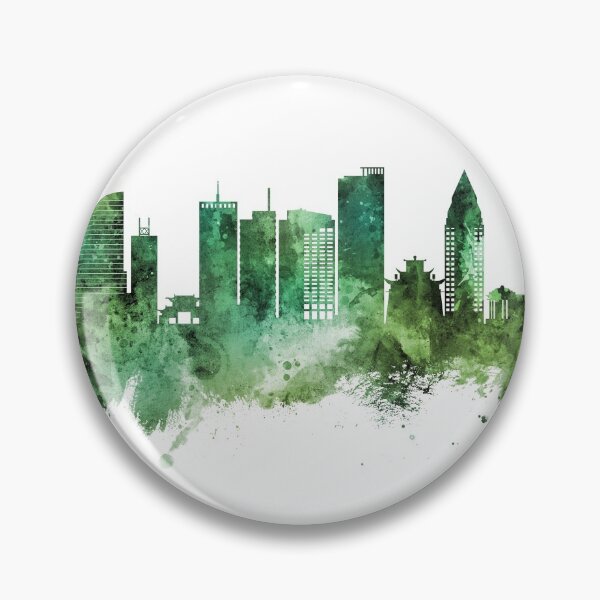 Item preview, Ulaanbaatar Mongolia Skyline designed and sold by ArtPrints.
