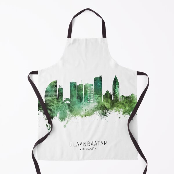 Item preview, Ulaanbaatar Mongolia Skyline designed and sold by ArtPrints.