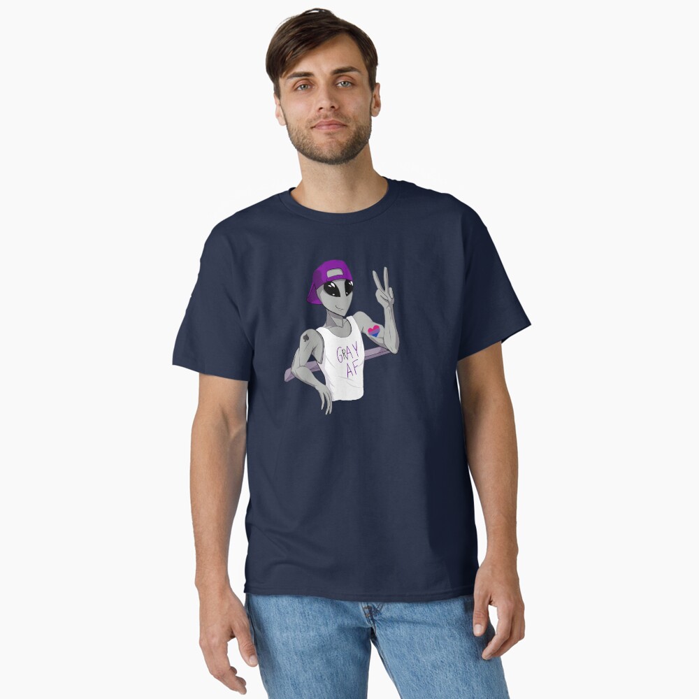 Aperçu de l'œuvre T-shirt classique créée et vendue par silentrebel.
