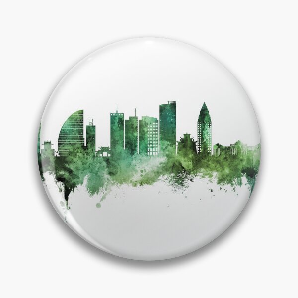 Item preview, Ulaanbaatar Mongolia Skyline designed and sold by ArtPrints.