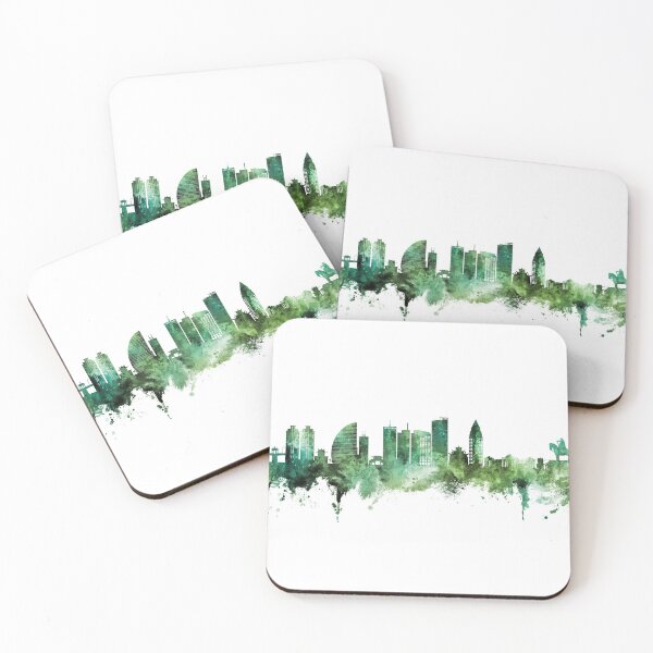 Item preview, Ulaanbaatar Mongolia Skyline designed and sold by ArtPrints.