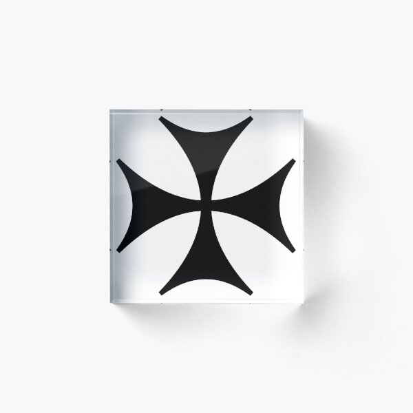 Bolnisi cross, Maltese cross Acrylic Block