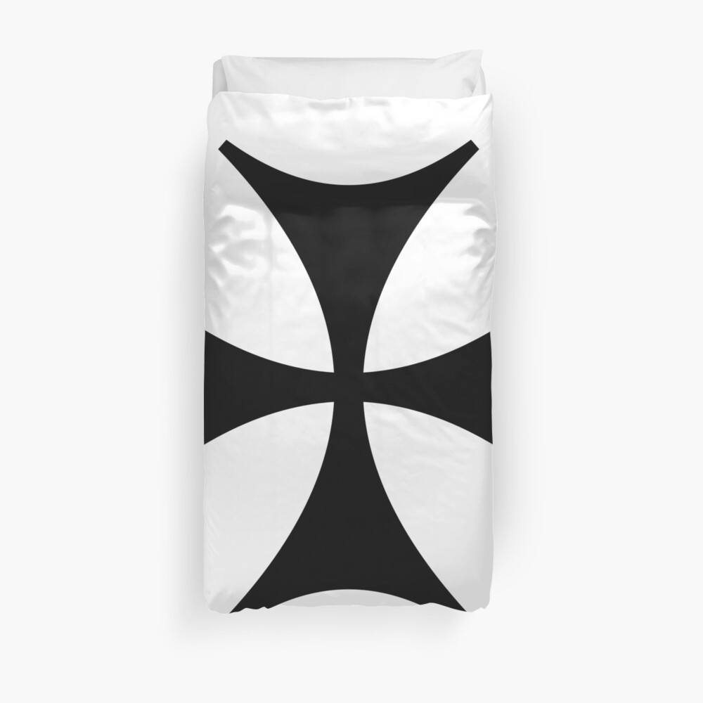 Bolnisi cross, Maltese cross, dc,1000x1000,twin,bed