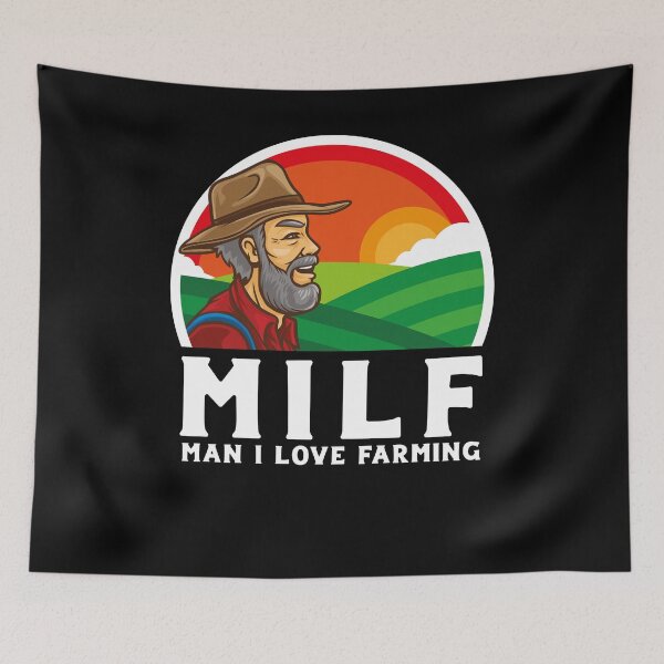 Item preview, MILF Man I Love Farming Farmer Womem's Men's Gift  designed and sold by IyadBro.