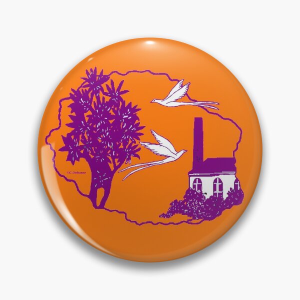 Item preview, Reunion Island. The old factory in purple designed and sold by Catherine Debusne.