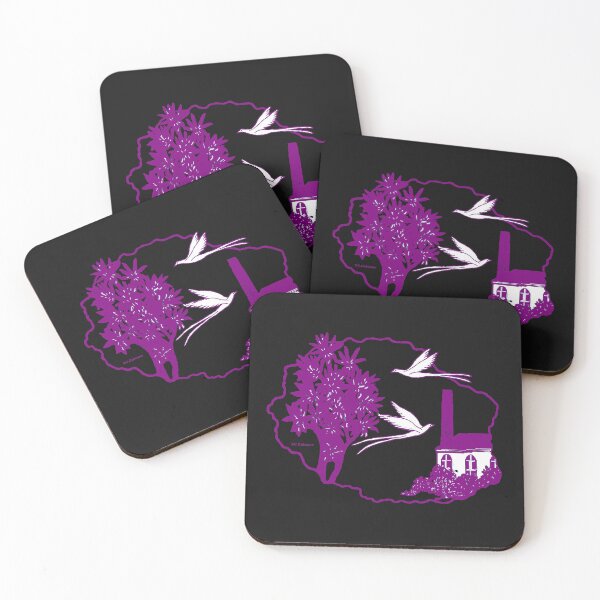 Item preview, Reunion Island. The old factory in purple designed and sold by Catherine Debusne.