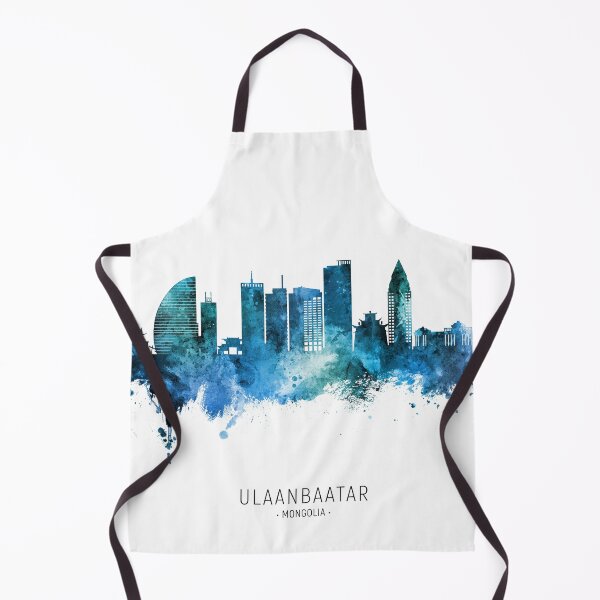 Item preview, Ulaanbaatar Mongolia Skyline designed and sold by ArtPrints.