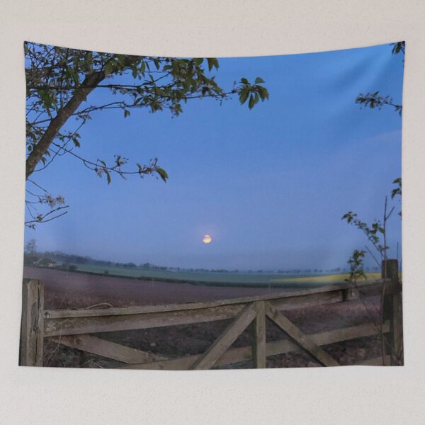 Item preview, Moonscape looking over fields from Kelso to Heiton, Scottish Borders designed and sold by yourscotborders.
