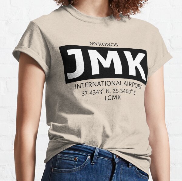 Mykonos International Airport JMK Classic T-Shirt