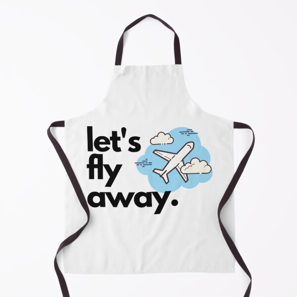 Item preview, Lets Fly Away - With Airplane Flying in the Sky (Clouds) designed and sold by jetmike.