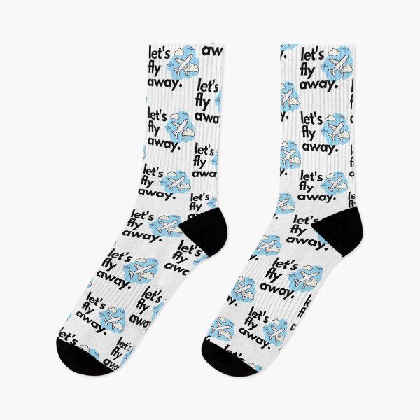 Item preview, Lets Fly Away - With Airplane Flying in the Sky (Clouds) designed and sold by jetmike.
