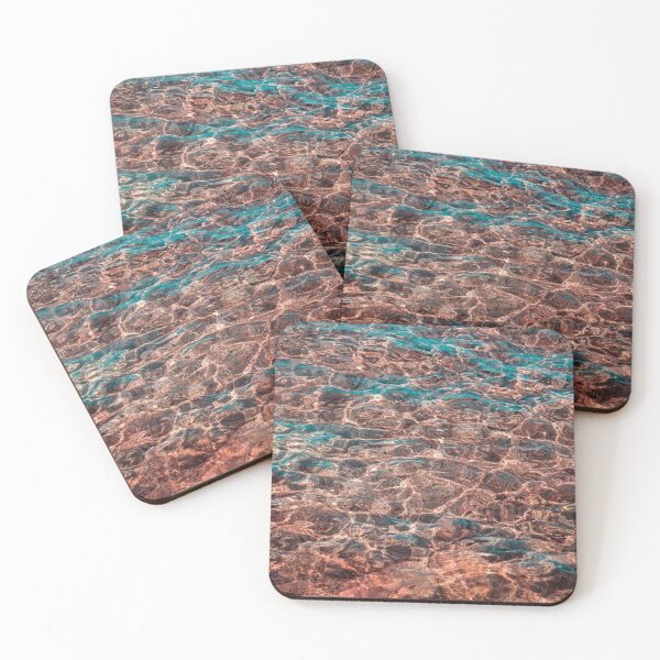 Item preview, Sophisticated Layered Patterns in Burnt Umber with Teal Accents - Take Four designed and sold by Georgia Mizuleva.