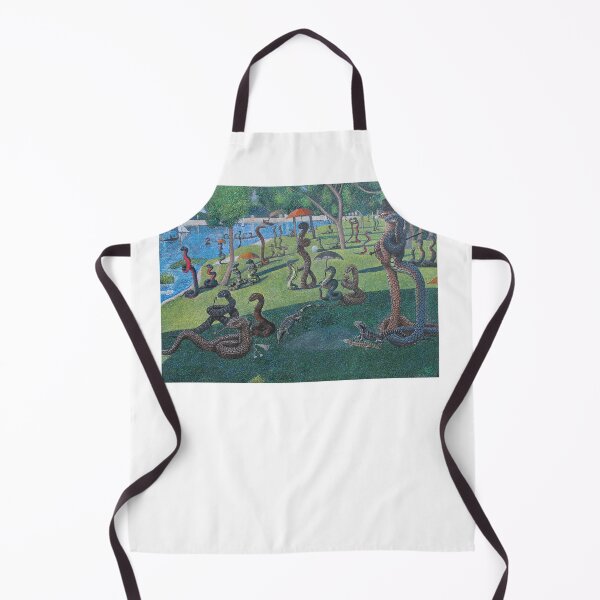 Item preview, Sunday Afternoon on the Island of La Serpent, after Seurat designed and sold by SnakeArtist.