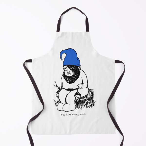 Item preview, An Emo Gnome designed and sold by PopcornpunkART.