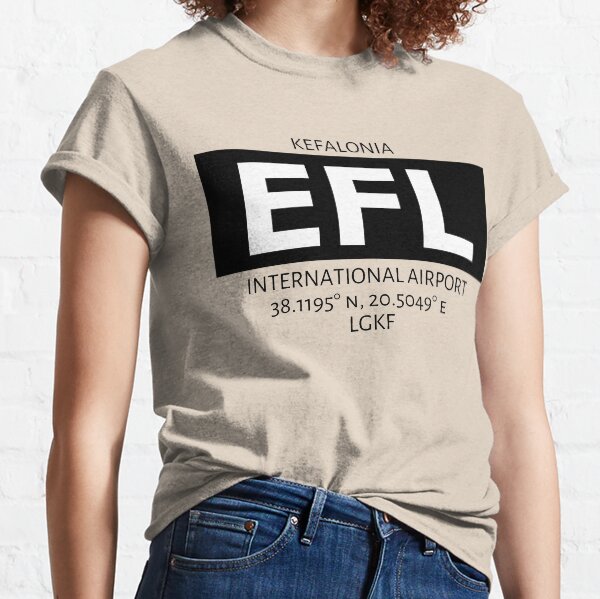 Kefalonia International Airport EFL Classic T-Shirt
