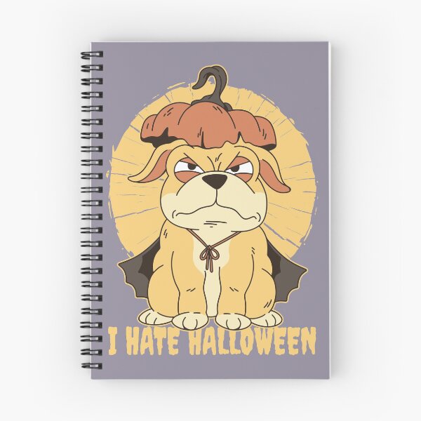 Item preview, I hate Halloween funny Dog in Pumpkin gift designed and sold by CareShare Design.