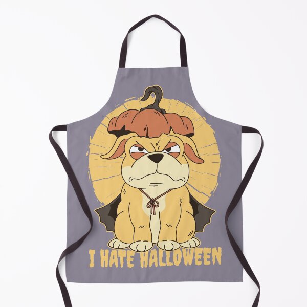 Item preview, I hate Halloween funny Dog in Pumpkin gift designed and sold by CareShare Design.