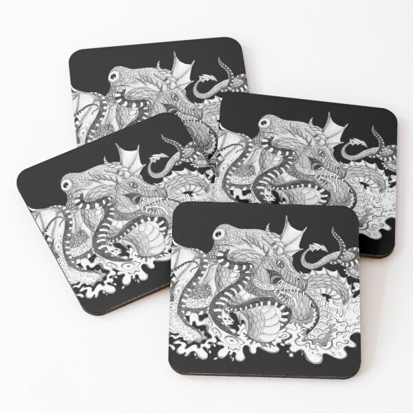 Item preview, Octopus Dragon fight in the Ocean designed and sold by Ruta.
