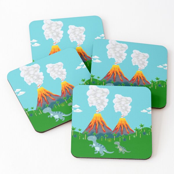 Item preview, Dinosaurs and volcanoes designed and sold by MarcSabuncu.