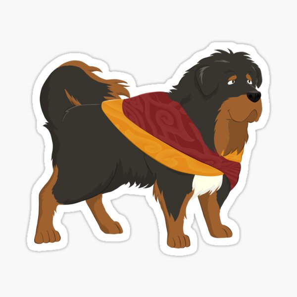 Monk Mastiff Sticker