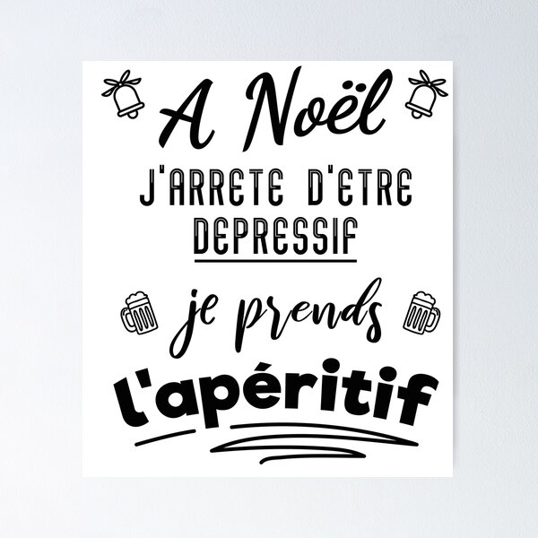 Item preview, apero recruits at Christmas designed and sold by Catcrea.