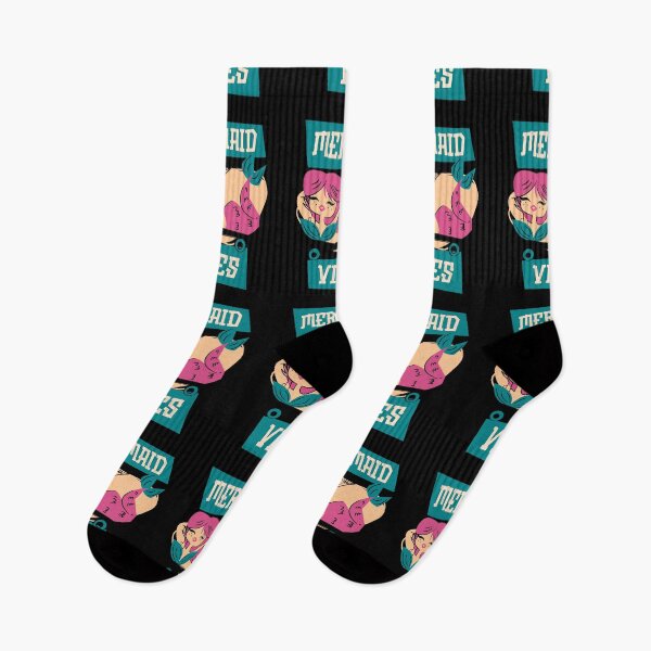 Item preview, Mermaid Vibes Girl Skateboard designed and sold by jacks-tees.