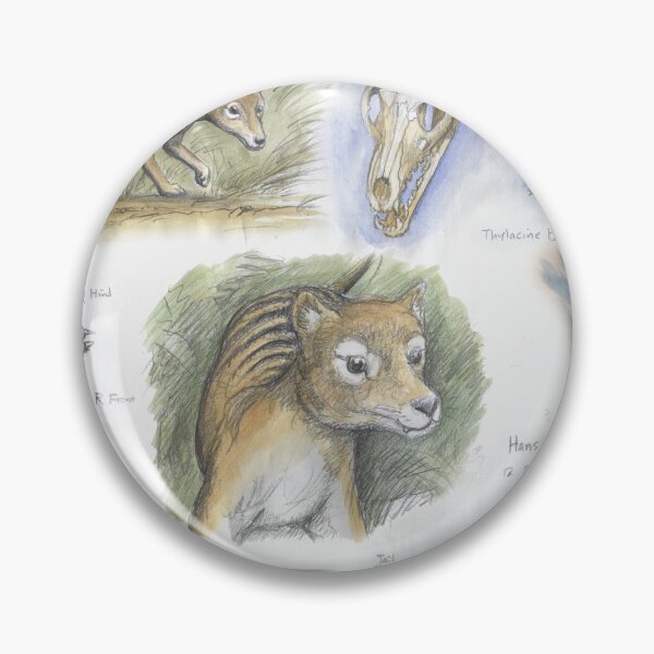 Item preview, Thylacine journal designed and sold by SnakeArtist.