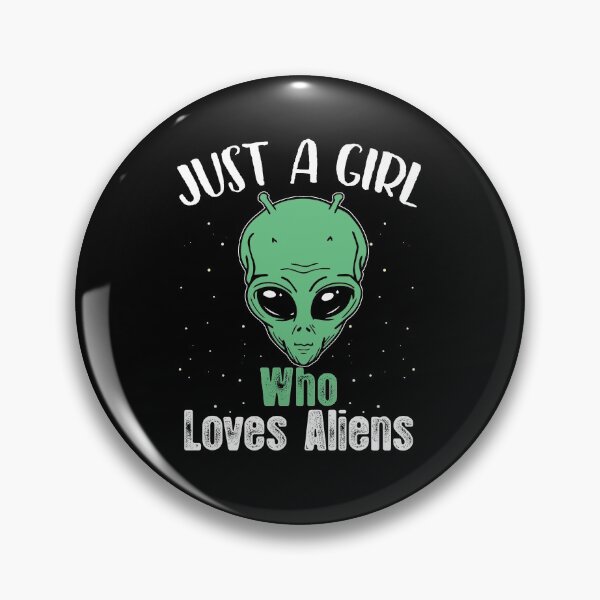 Item preview, Just a Girl Who Loves Aliens designed and sold by autlu.