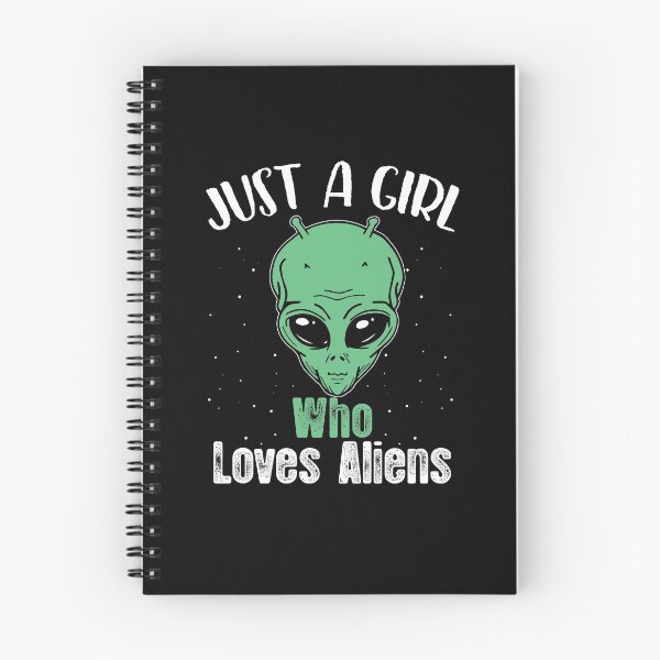 Item preview, Just a Girl Who Loves Aliens designed and sold by autlu.