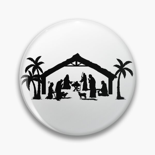 Item preview, Nativity Silhouette	 designed and sold by MarketVisionAV.