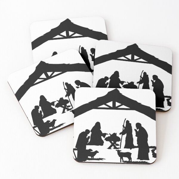 Item preview, Nativity Silhouette	 designed and sold by MarketVisionAV.