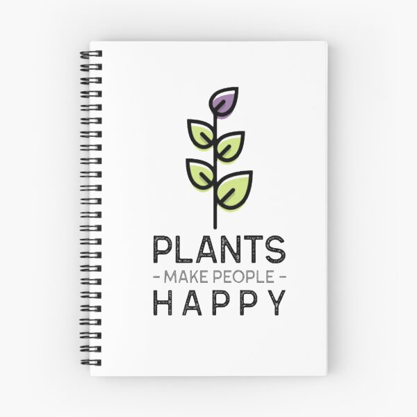 Aperçu de l'œuvre Les plantes rendent les gens heureux créée et vendue par MattsDesignShop.